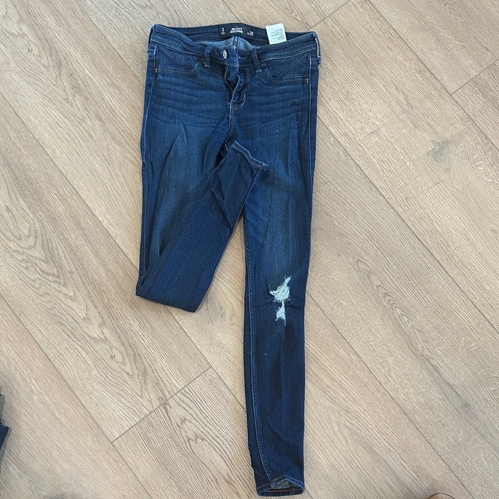 Hollister Dark Blue Skinny Jeans